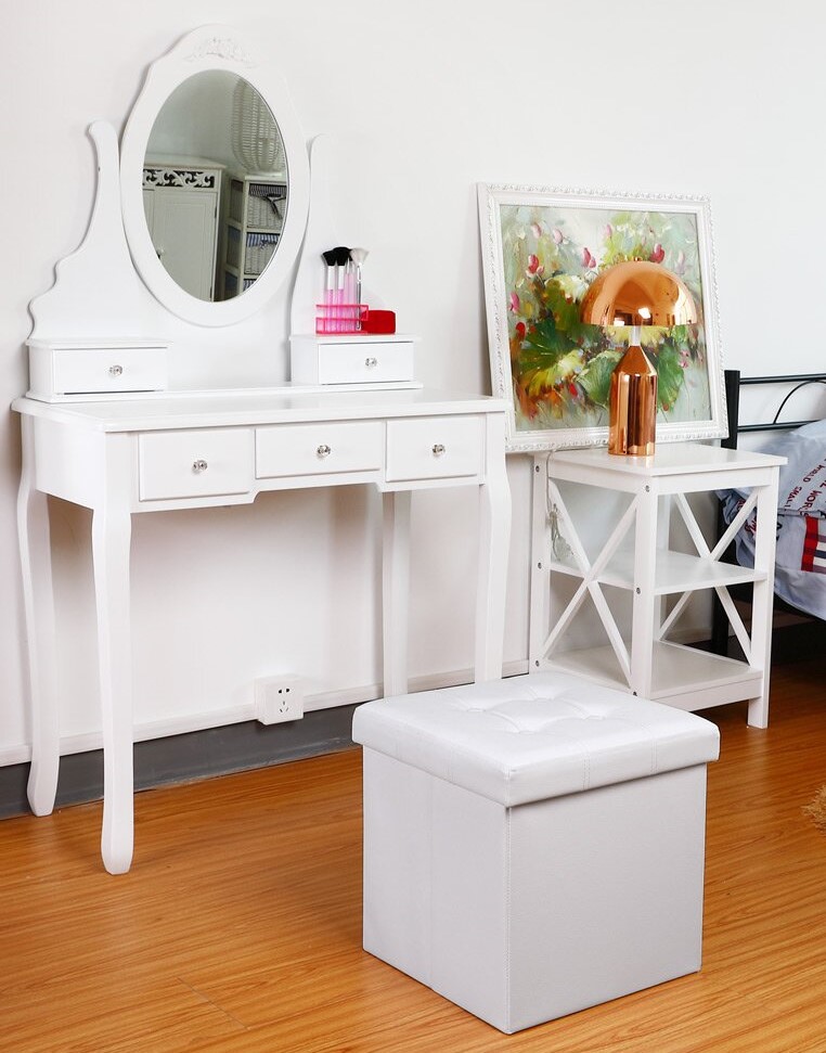 Hocker zum Schminktisch