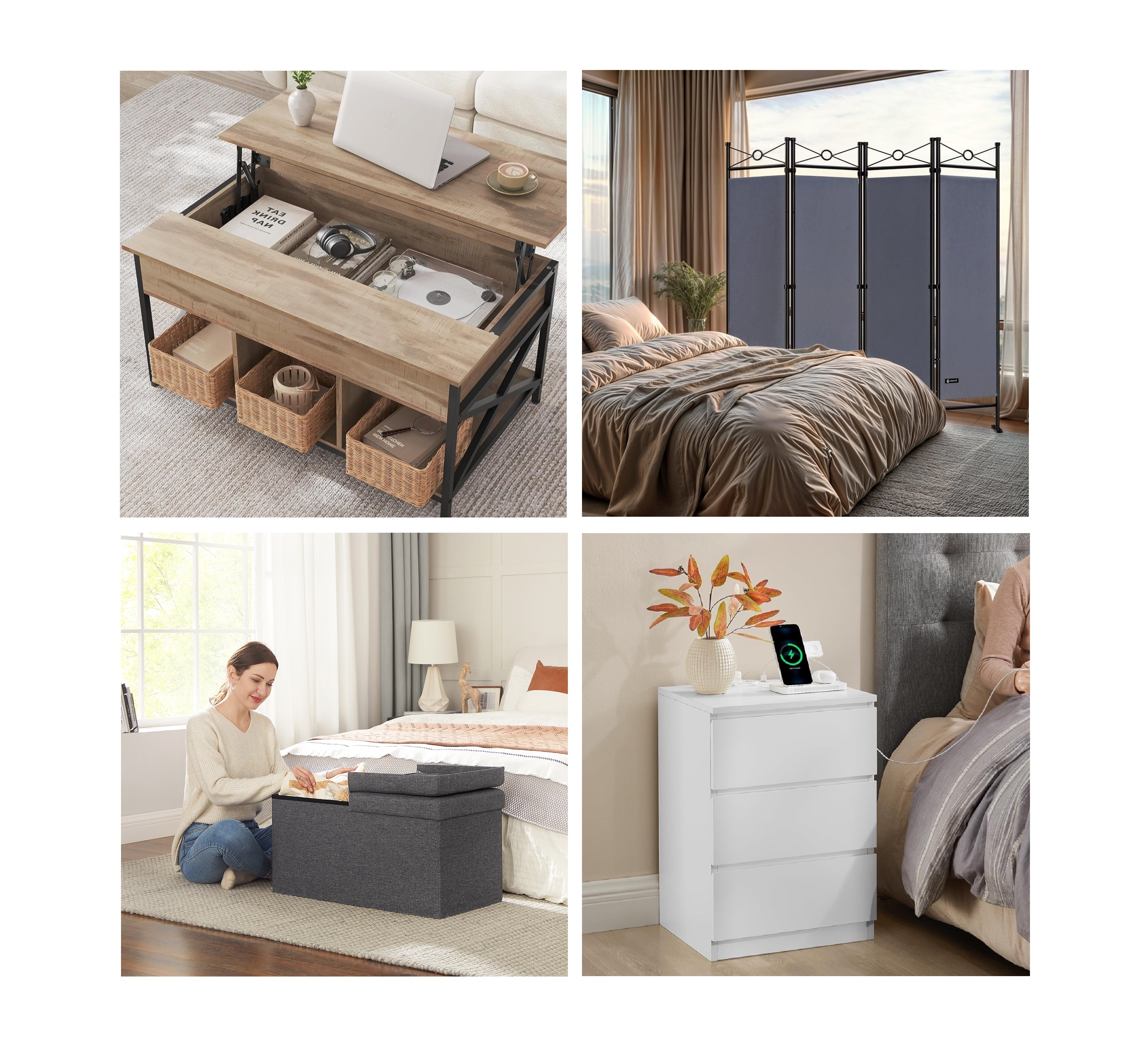 7 Ideen, die Ihr Schlafzimmer und Wohnzimmer verändern!