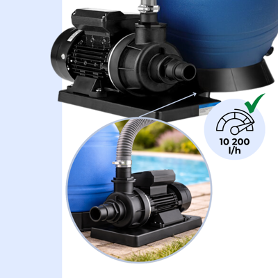 Sandfilteranlage für Pool