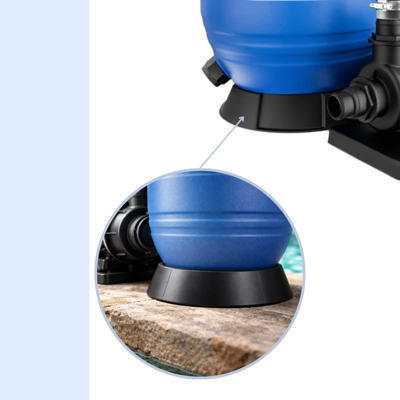 Sandfilteranlage für Pool