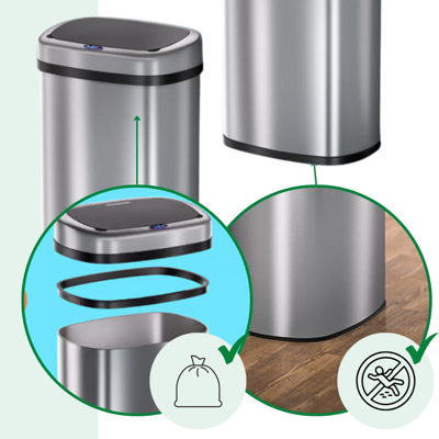 Sensor-Mülleimer