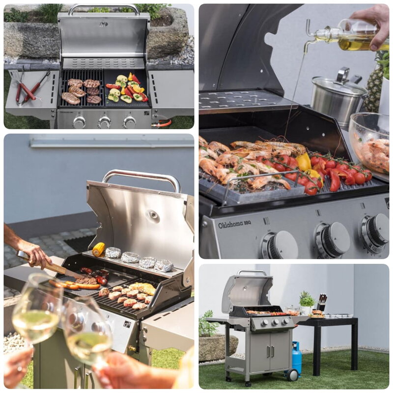 Gasgrill mit 3 Brennern Gasgrill mit 3 Brennern