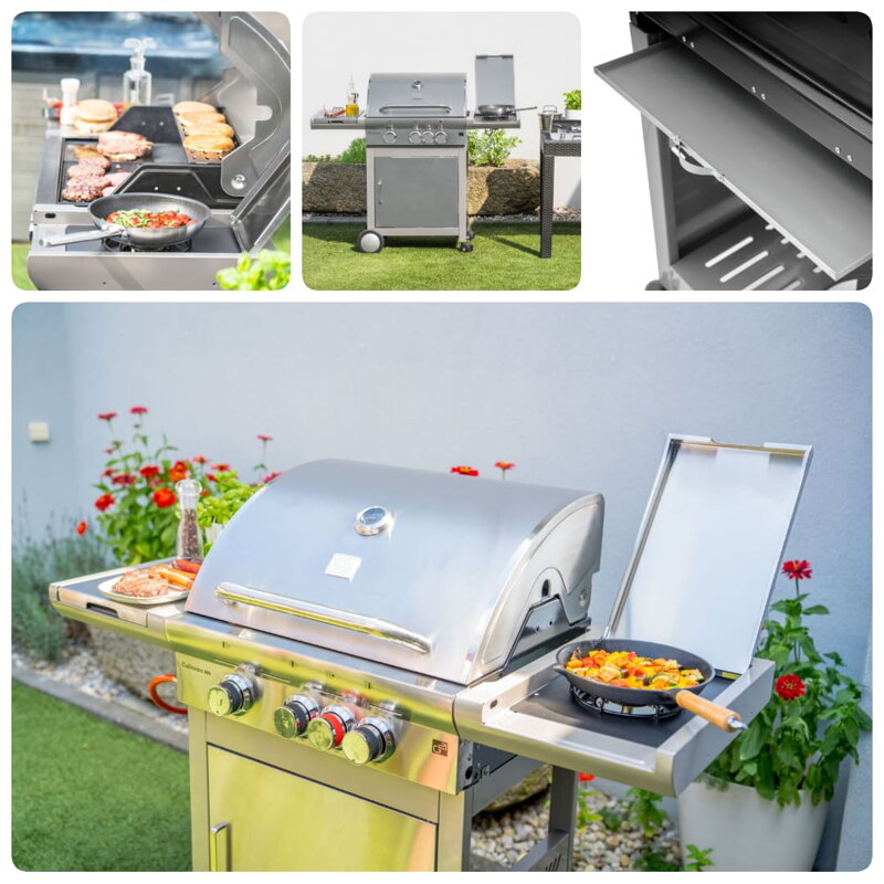 Gasgrill mit großer Grillfläche