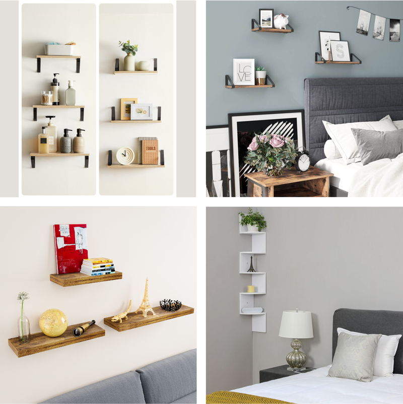 Regale fürs Schlafzimmer