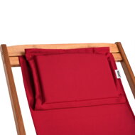 Gartenliege SIENA, 65x87x102cm, rot