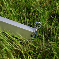 Aluminium-Wäscheständer FALCO, silber