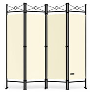 Paravent LUCCA, 163x180 cm, creme