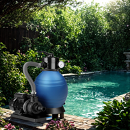 Sandfilteranlage für Pool AQUA 10 200 l/h, blau