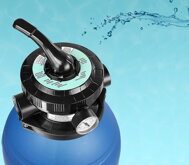 Sandfilteranlage für Pool AQUA 10 200 l/h, blau