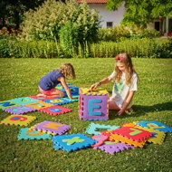 Schaumstoff-Spielmatte für Kinder PUZZLE, 86 Stück, bunt