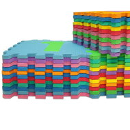 Schaumstoff-Spielmatte für Kinder PUZZLE, 86 Stück, bunt