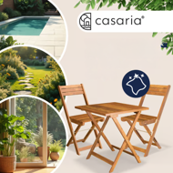 Balkonmöbel VITEK, 1+2, naturbraun