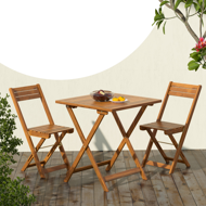 Balkonmöbel VITEK, 1+2, naturbraun