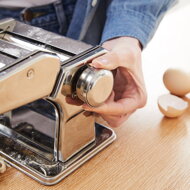 Nudelmaschine TORI, 9 Teigstärken, silber