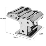 Nudelmaschine TORI, 9 Teigstärken, silber