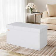 Hocker mit Stauraum BELLA 80x40x40 cm, weiß