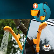 Campingdusche mit Tauchpumpe CAMP, gelb