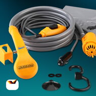 Campingdusche mit Tauchpumpe CAMP, gelb
