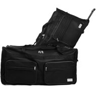 Reisetasche auf Rollen JOY 160 l, schwarz