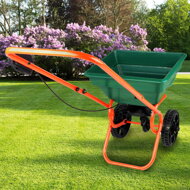 Streuwagen SEED, 25 l, grün/orange
