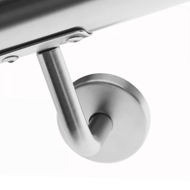 Edelstahl-Handlauf CHROME, 4,2×100cm, silber