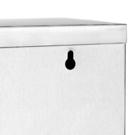 Wandapotheke SAVE, 25x12x48,5 cm, silber