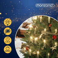 Kerzen für Weihnachtsbaum CANDLE, 20 Stück, 10,5 cm, warmweiß