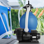 Sandfilteranlage für Pool AQUA 9 600 l/h, blau