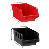 Hängeorganizer für Werkstatt ORDERBOX mit 28 Boxen und Werkzeughaltern , 64x2x38cm, rot/schwarz