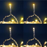 Weihnachtslichterkette ICICLES, 5 m, warmweiß