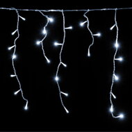 Weihnachtslichterkette ICICLES, 10 m, kaltweiß