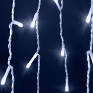 Weihnachtslichterkette ICICLES, 10 m, kaltweiß