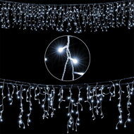 Weihnachtslichterkette ICICLES, 10 m, kaltweiß