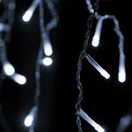 Weihnachtslichterkette ICICLES, 10 m, kaltweiß