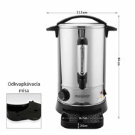 Glühweinkocher COZY, silber