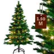 Künstlicher Weihnachtsbaum RUDOLPH mit Lichtern, 150 cm, grün