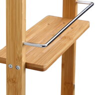 Hängeregal für das Badezimmer BAMBOO, 28,5x10x70cm, 3 Regalböden, braun