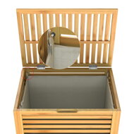 Bambus-Wäschekorb ISLA, 62l, naturbraun 
