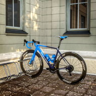 Fahrradständer BIKE, 50x32x27 cm, silber