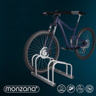 Fahrradständer BIKE, 50x32x27 cm, silber