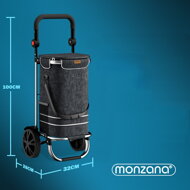 Einkaufstrolley EASY, 56 l, schwarz
