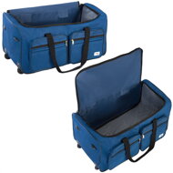 Reisetasche auf Rollen JOY 85 l, blau