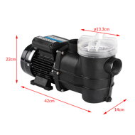 Pumpe für Sandfiltersystem, 9960 l/h