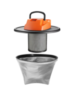 Aschesauger BENEDIKT,  schwarz/orange