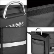 Auto-Kofferraum-Organizer LEROY, 63 l, 60x35x30 cm, schwarz
