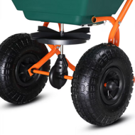Streuwagen SEED, 20 l, grün/orange