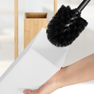 Bambus WC-Bürsten- und Papierhalter, 24,5x20x83 cm, braun