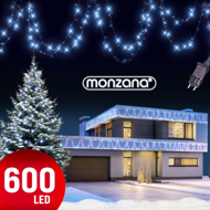 Weihnachts-Lichterkette SIMPLE, 60m, kaltweiß