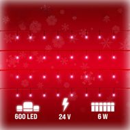 Weihnachts-Lichterkette SIMPLE, 60m, kaltweiß