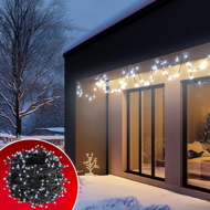 Weihnachts-Lichterkette SIMPLE, 60m, kaltweiß